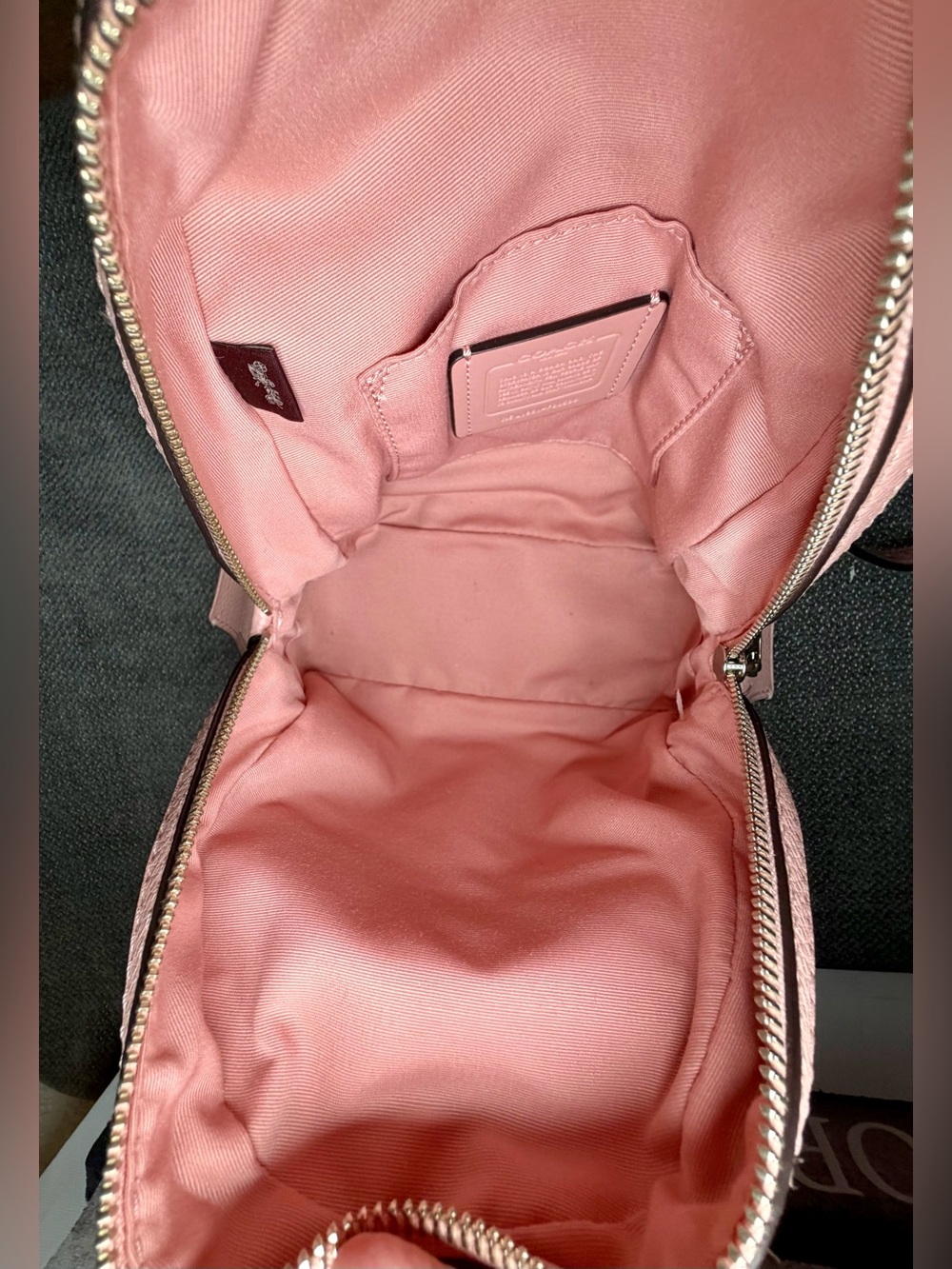 Coach Pink Andi Convertible Mini Backpack No. L1861-F30530 - Picture 7 of 11